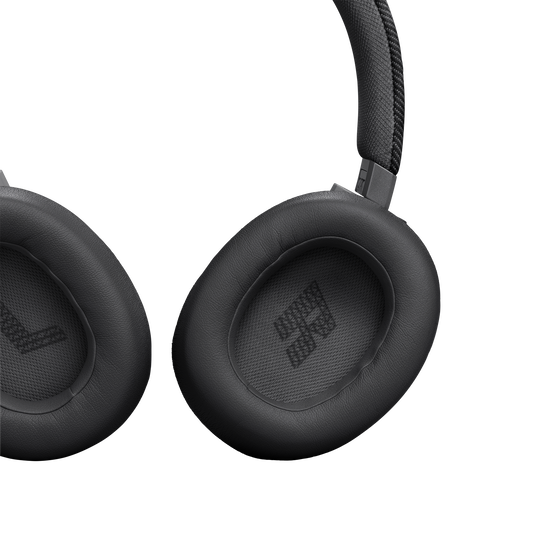 JBL Live 770NC - Black - Wireless Over-Ear Headphones with True Adaptive Noise Cancelling - Detailshot 3 image number null